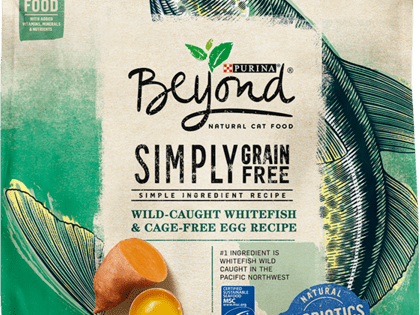 Purina Beyond Simply Grain Free Wild-caught Whitefish & Cage-free Egg Recipe